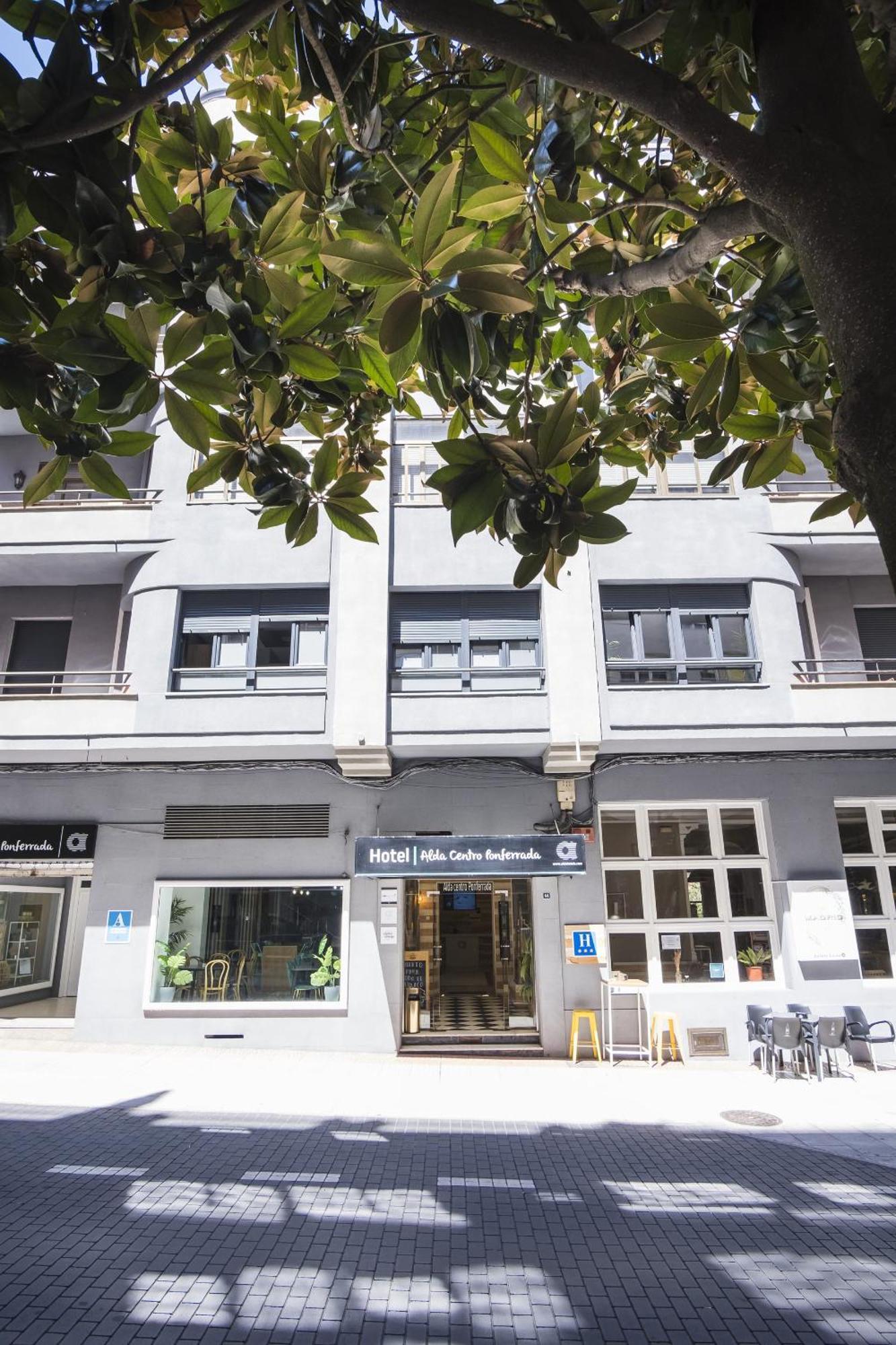 Hotel Alda Centro Ponferrada Eksteriør billede