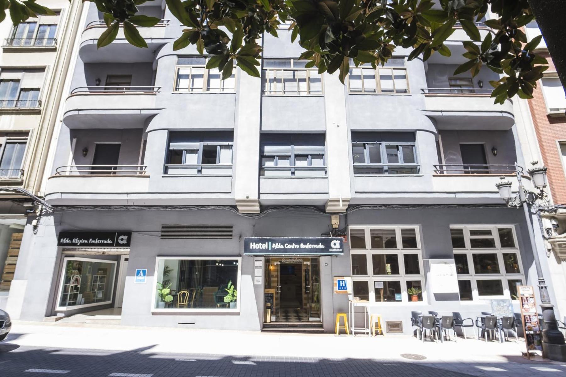 Hotel Alda Centro Ponferrada Eksteriør billede